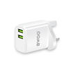 Picture of BWOO UK CHARGING PLUG DUAL PORTS WITH TYPE C CABLE